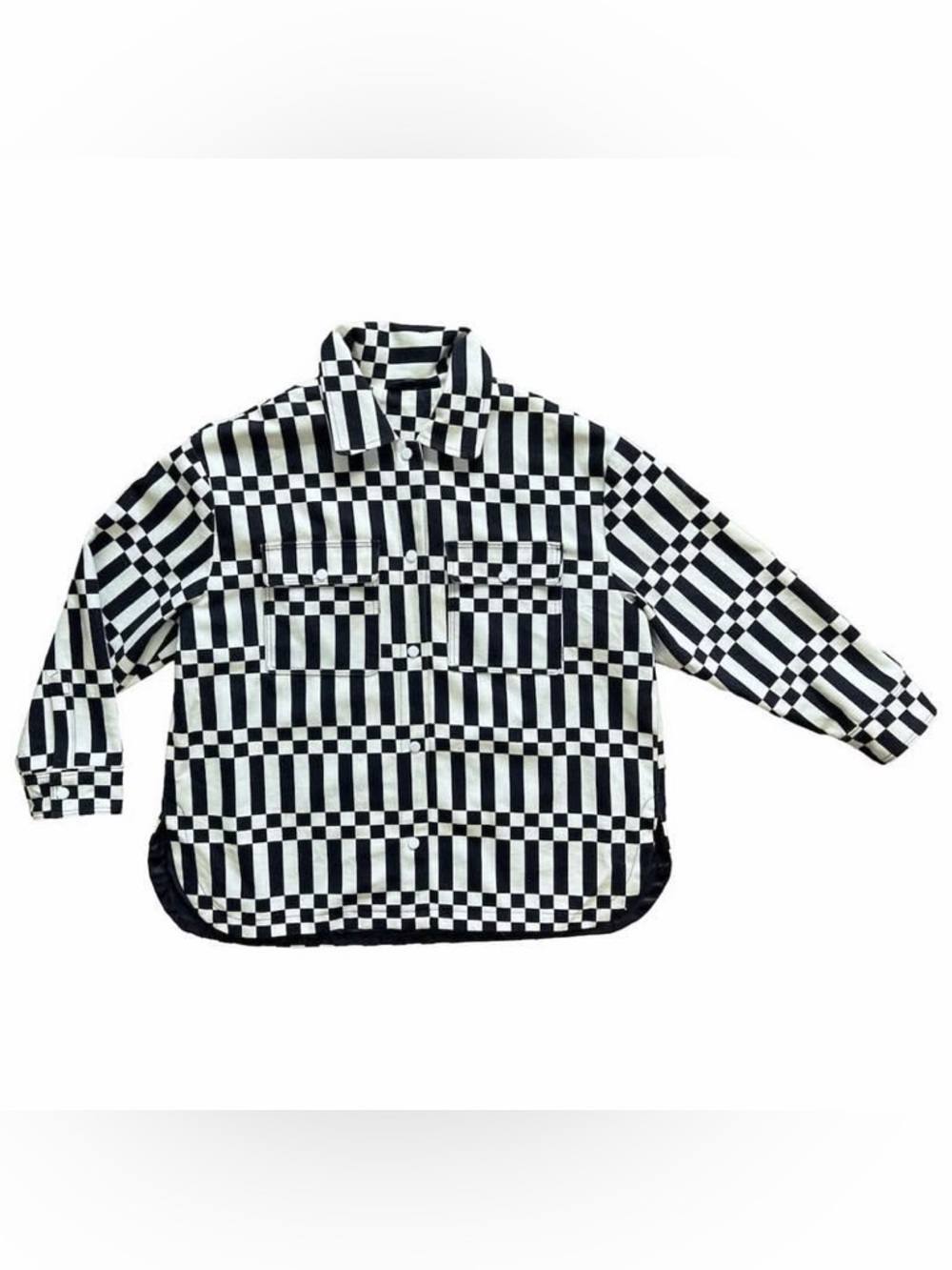 Boyko Billie Jacket Black/Ivory Check XL
